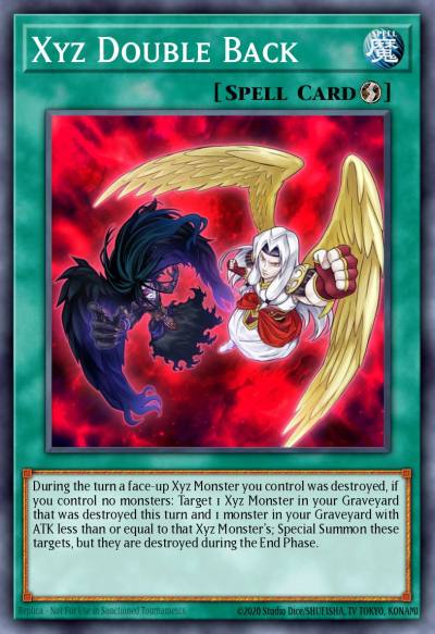 Xyz Double Back Common CBLZ-EN056 Cosmo Blazer Yugioh card