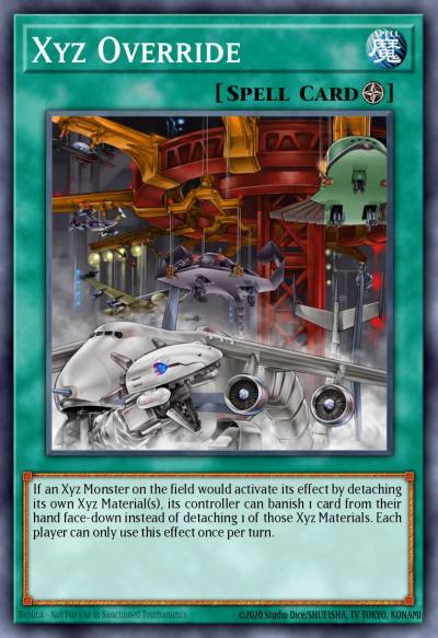 Xyz Override Common LVAL-EN068 Legacy of the Valiant Yugioh card
