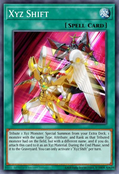 Xyz Shift Common LVAL-EN061 Legacy of the Valiant Yugioh card