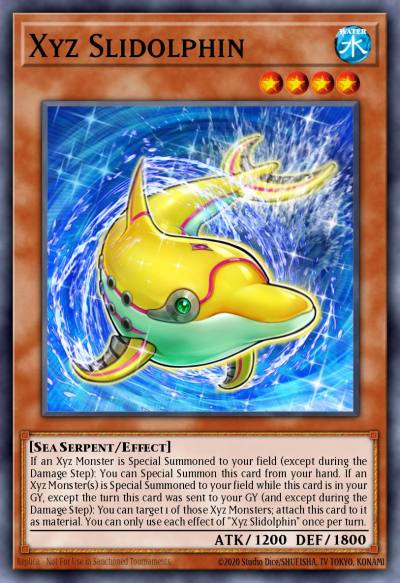 Xyz Slidolphin Common MP20-EN061 2020 Tin of Lost Memories Mega Pack Yugioh card
