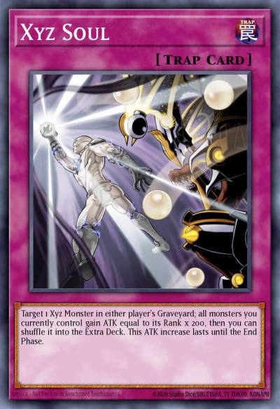 Xyz Soul Common REDU-EN073 Return of the Duelist Yugioh card
