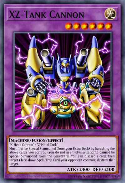 XZ-Tank Cannon Rare DR1-EN108 Dark Revelation Volume 1 Yugioh card