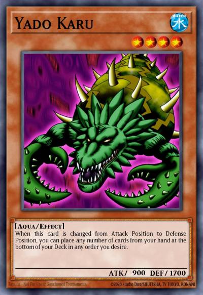 Yado Karu Common MRD-104 Metal Raiders Yugioh card