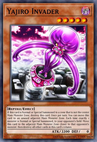 Yajiro Invader Common FLOD-EN031 Flames of Destruction Yugioh card