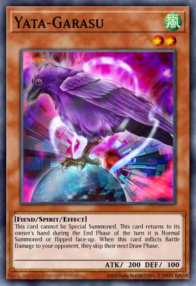 Yata-Garasu Starlight Rare BLCR-EN098 Battles of Legend Crystal Revenge Yugioh card
