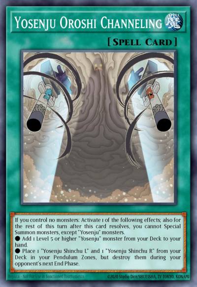 Yosenju Oroshi Channeling Common RIRA-EN092 Rising Rampage Yugioh card