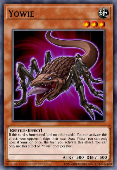 Yowie Secret Rare BROL-EN007 Brothers of Legend Yugioh card