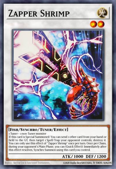 Zapper Shrimp Common MP25-EN405 2025 Mega-Pack Tin Yugioh card