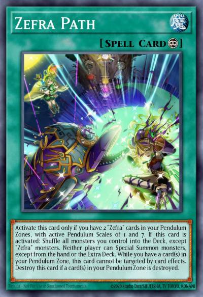 Zefra Path Common CROS-EN059 Crossed Souls Yugioh card