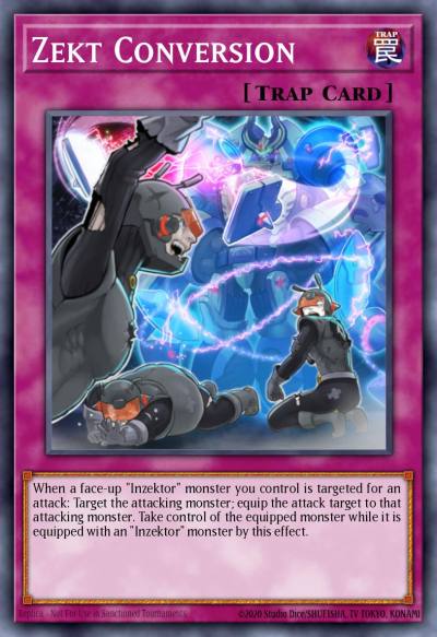 Zekt Conversion Ultimate Rare GAOV-EN073 Galactic Overlord Yugioh card