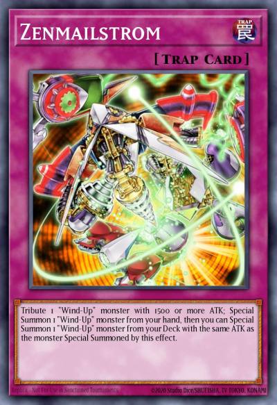 Zenmailstrom Common ORCS-EN072 Order of Chaos Yugioh card