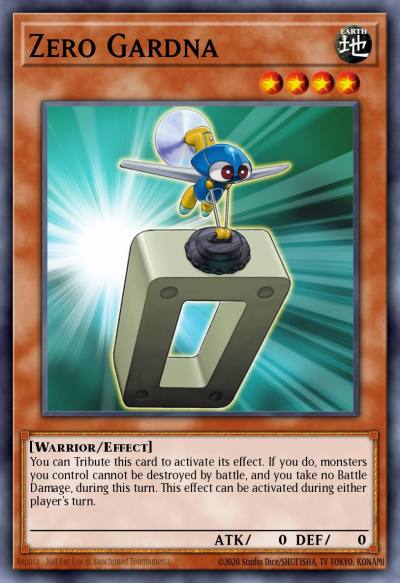 Zero Gardna Common DP09-EN012 Duelist Pack Yusei 2 Yugioh card