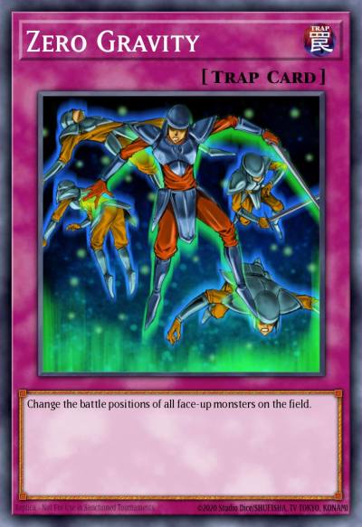 Zero Gravity Common BP02-EN178 Battle Pack 2 War of the Giants Yugioh card