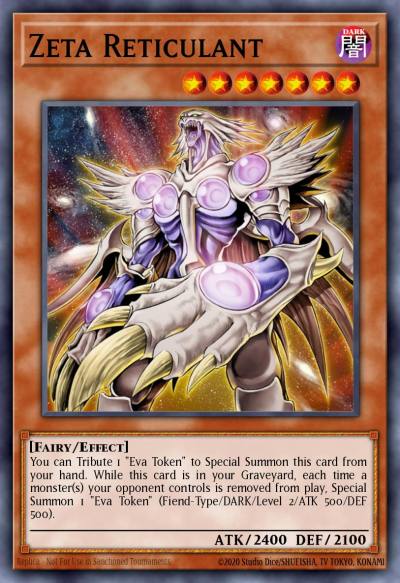 Zeta Reticulant Secret Rare CRMS-EN094 Crimson Crisis Yugioh card
