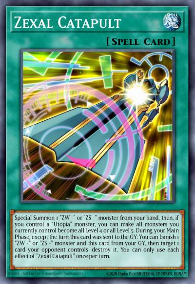 Zexal Catapult Ultra Rare BROL-EN028 Brothers of Legend Yugioh card