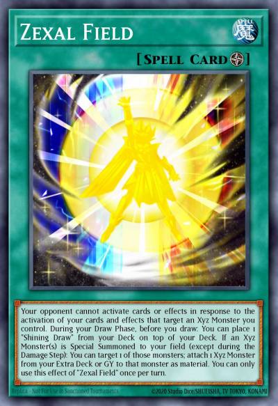 Zexal Field Ultra Rare BROL-EN054 Brothers of Legend Yugioh card