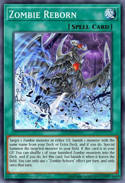 Zombie Reborn Common MP23-EN098 25th Anniversary Tin Dueling Heroes Mega Pack Yugioh card