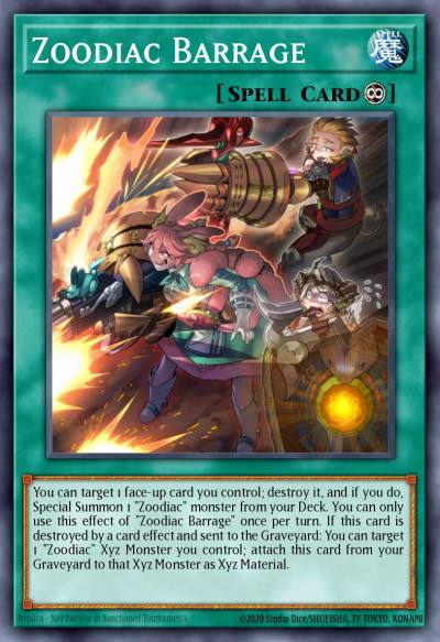 Zoodiac Barrage Secret Rare MP17-EN212 2017 Mega-Tin Mega Pack Yugioh card
