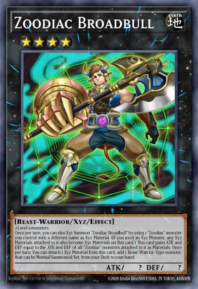 Zoodiac Broadbull Secret Rare MP17-EN206 2017 Mega-Tin Mega Pack Yugioh card