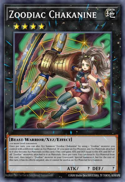 Zoodiac Chakanine Ultra Rare MACR-EN048 Maximum Crisis Yugioh card