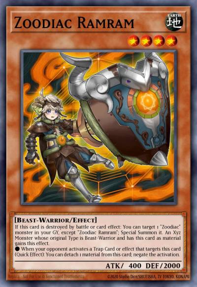 Zoodiac Ramram Common MP17-EN185 2017 Mega-Tin Mega Pack Yugioh card