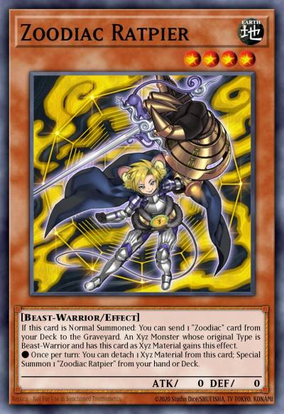 Zoodiac Ratpier Super Rare MP17-EN181 2017 Mega-Tin Mega Pack Yugioh card