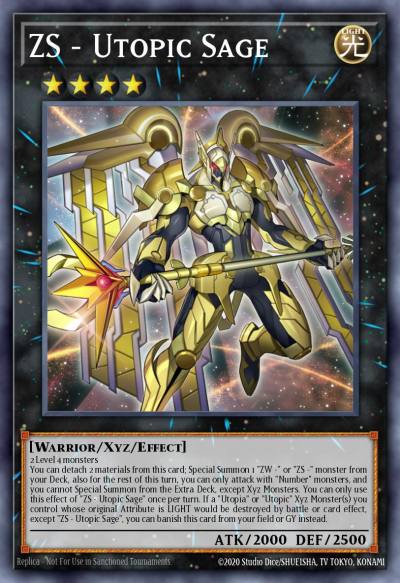 ZS - Utopic Sage Secret Rare BROL-EN058 Brothers of Legend Yugioh card
