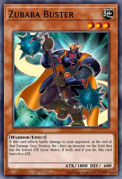 Zubaba Buster Common SP14-EN019 Star Pack 2014 Yugioh card