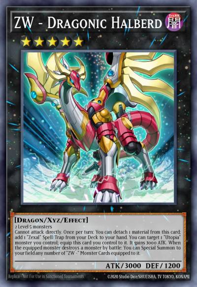 ZW - Dragonic Halberd Rare MP22-EN082 2022 Tin of the Pharaohs Gods Yugioh card