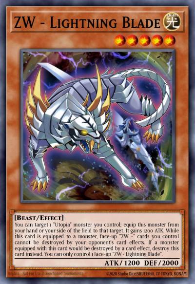 ZW - Lightning Blade Rare CBLZ-EN005 Cosmo Blazer Yugioh card