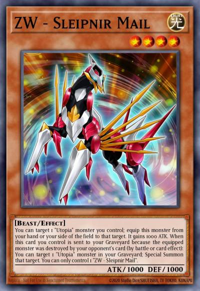 ZW - Sleipnir Mail Common PRIO-EN096 Primal Origin Yugioh card