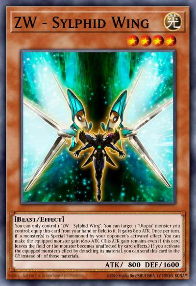 ZW - Sylphid Wing Ultra Rare BROL-EN025 Brothers of Legend Yugioh card
