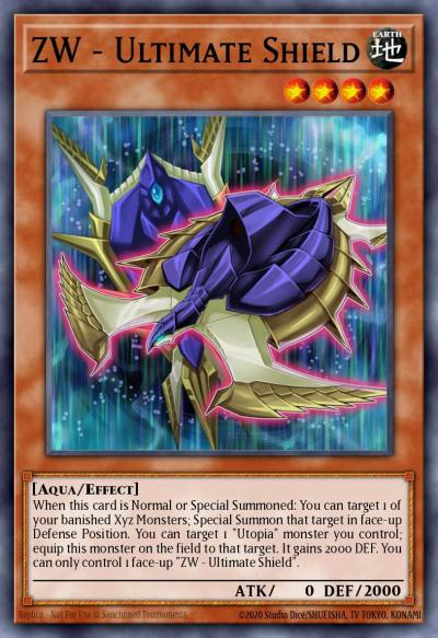 ZW - Ultimate Shield Common CBLZ-EN007 Cosmo Blazer Yugioh card